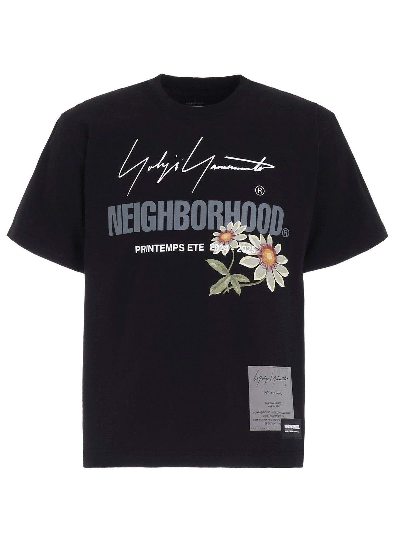 Yohji Yamamoto x NEIGHBORHOOD TEE SS-1 – THE SHOP YOHJI YAMAMOTO