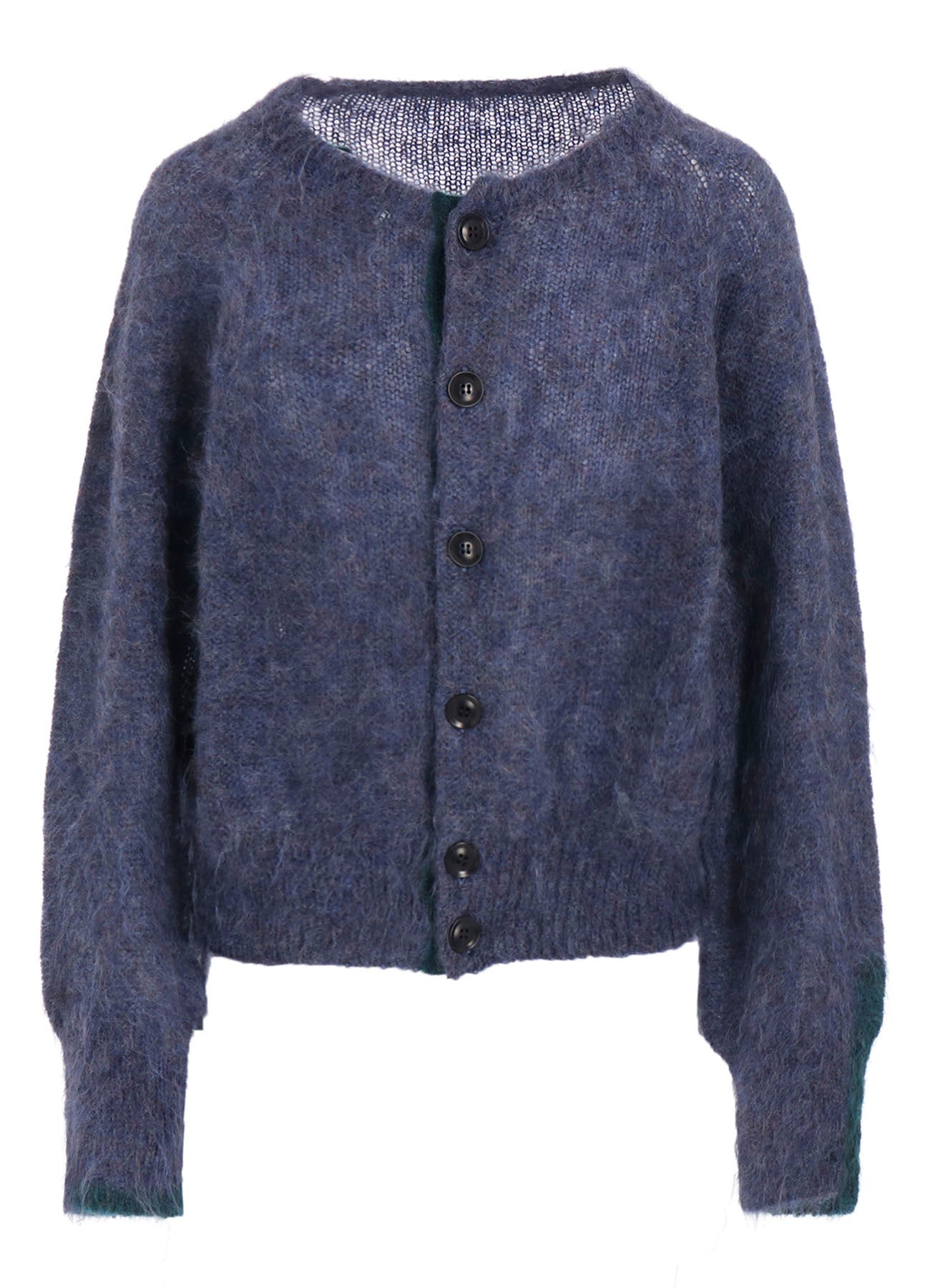 COLOR SCHEME MOHAIR CARDIGAN – THE SHOP YOHJI YAMAMOTO