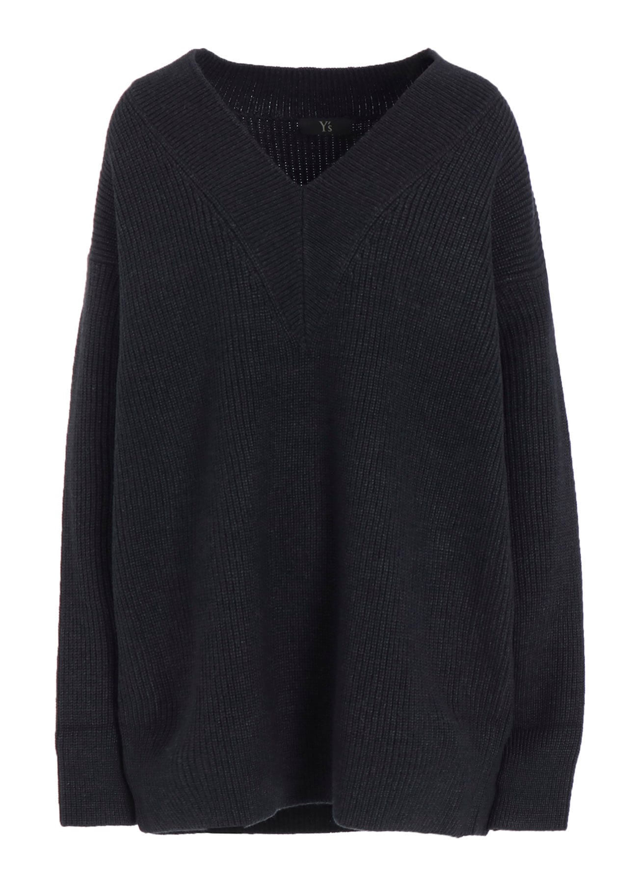 BIG V-NECK KNIT(S Grey): Soldes｜THE SHOP YOHJI YAMAMOTO