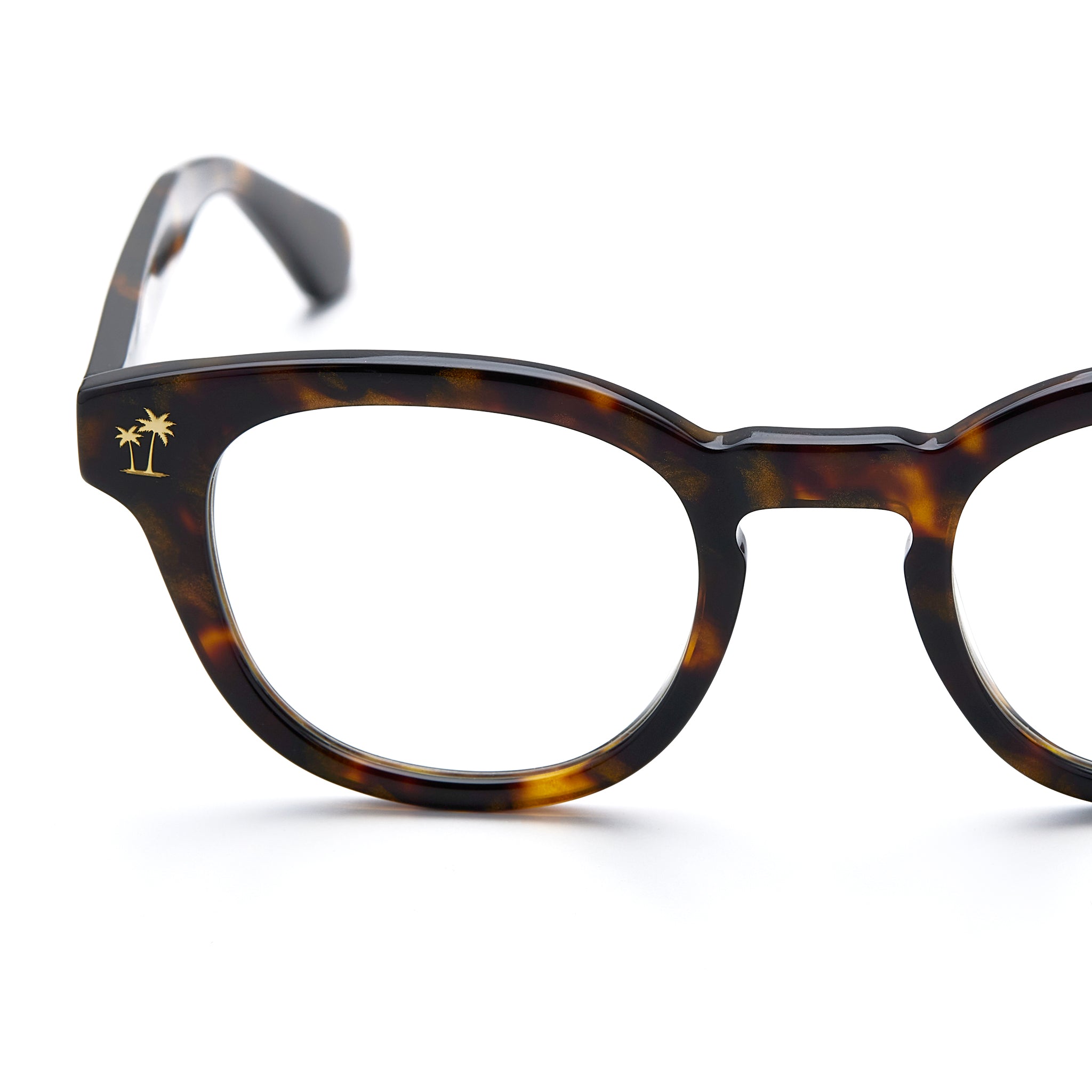 TSS WELLINGTON MIX BROWN FRAME CLEAR LENS – The Silent Soul