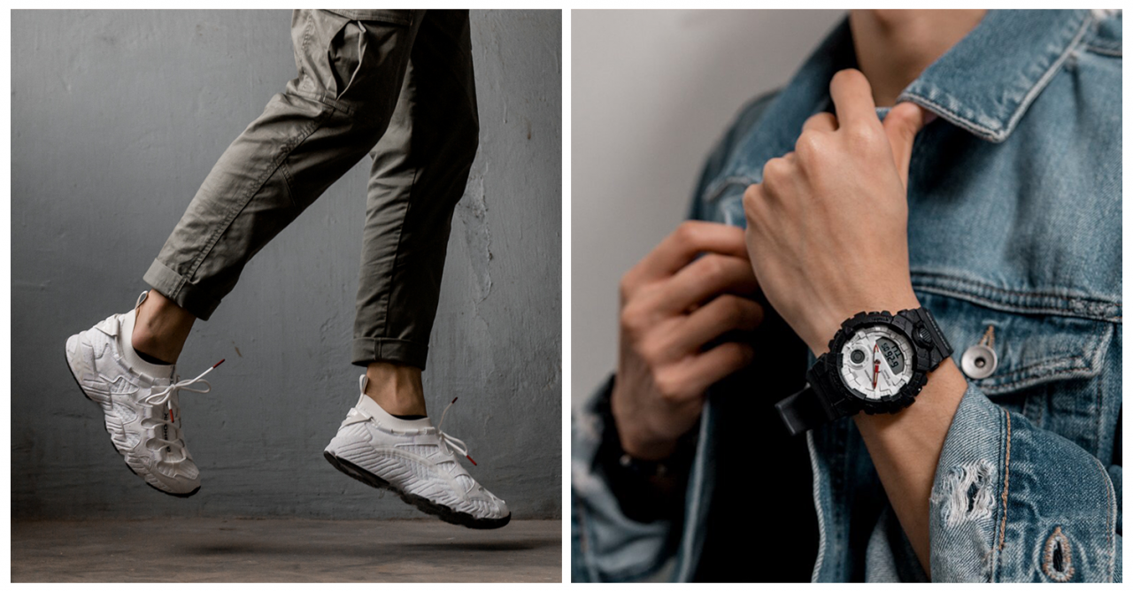 ASICSTIGER's Special Edition Gel-Mai Knit Has A Matching G-SHOCK