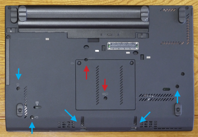 ThinkPad X230 のMini PCI ExpressスロットにmSATA SSDを追加する手順