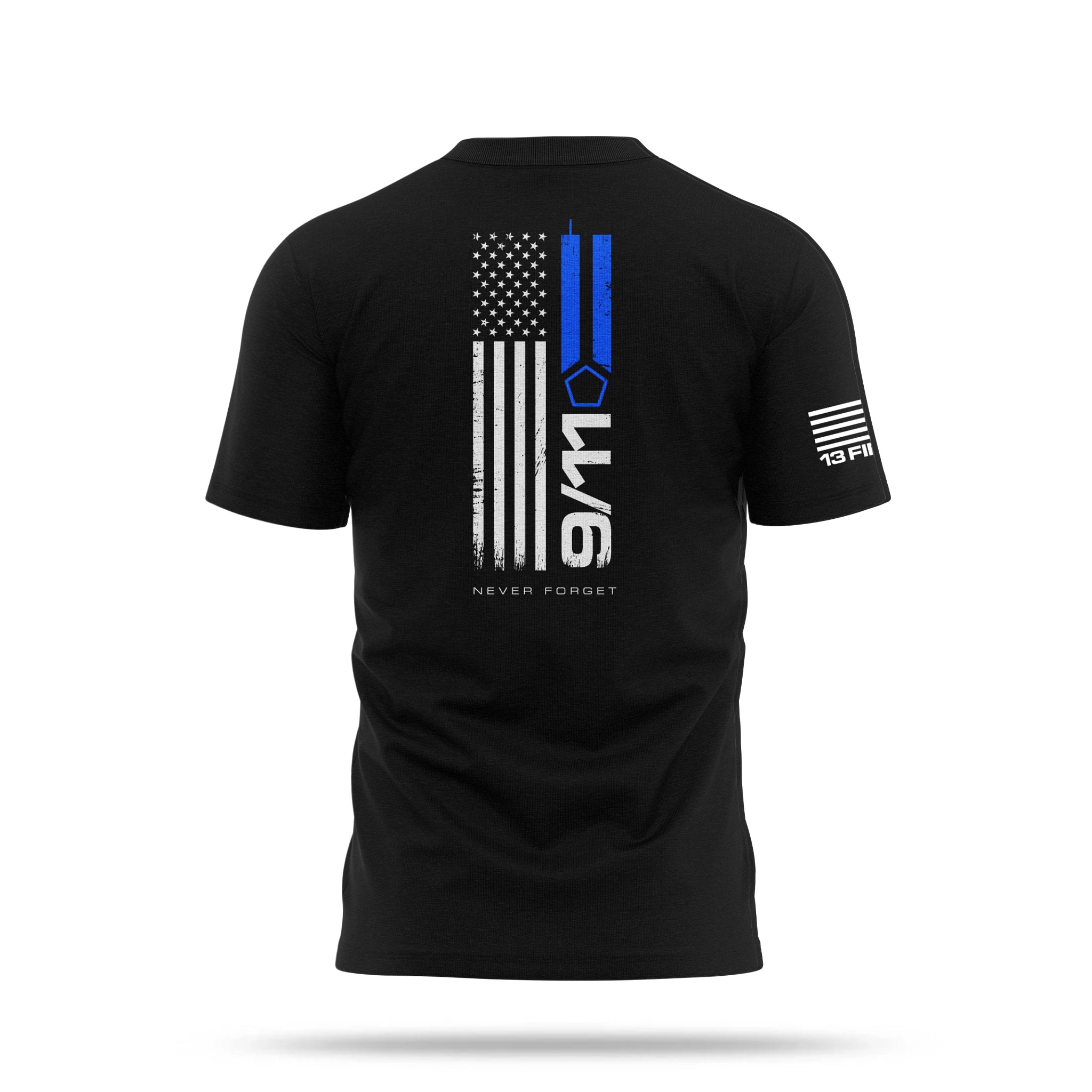 NINE ELEVEN] Cotton Blend Shirt [BLK/RED] | 13 Fifty Apparel