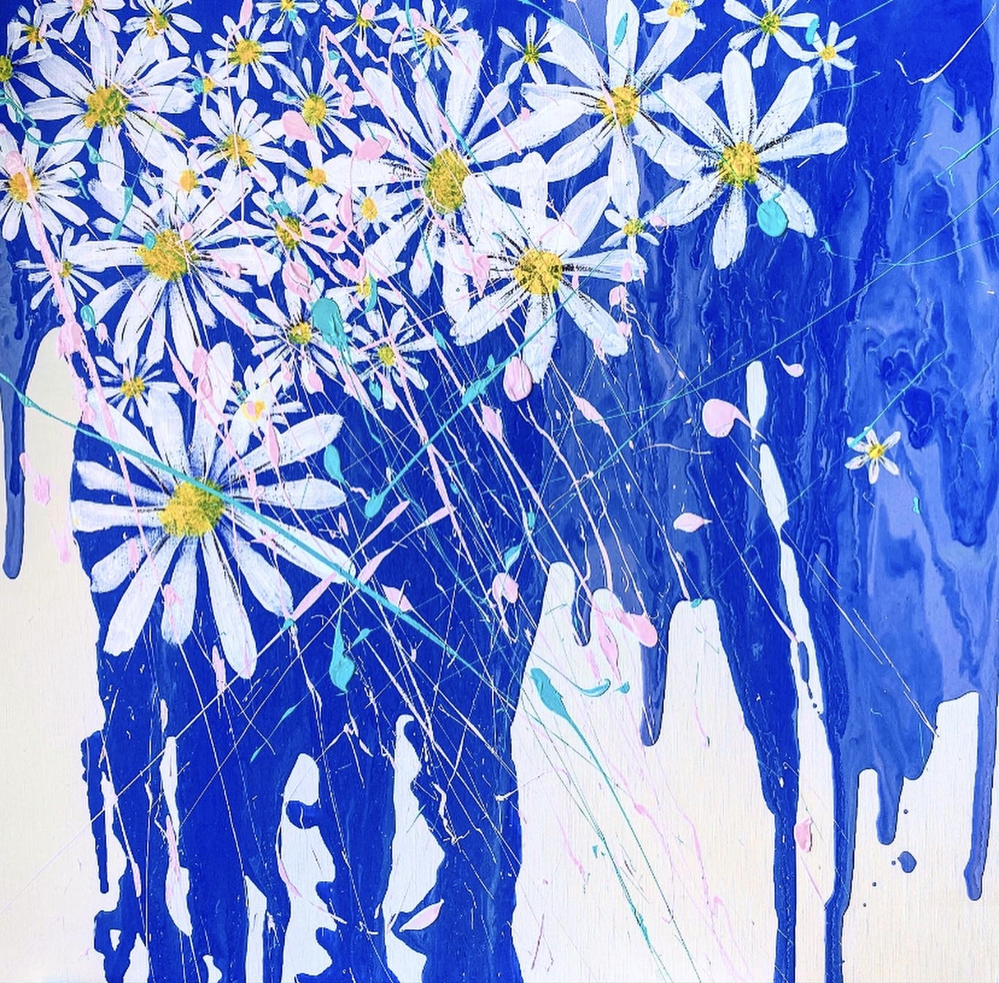 水花＿mizunohana | KAZUKI SENO ｜インテリア絵画 アートの専門通販