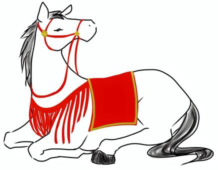 神馬イラスト｜無料イラスト・フリー素材なら「イラストAC」