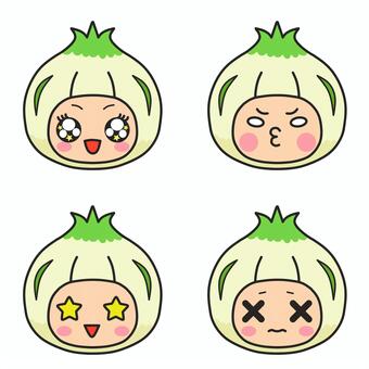 新玉ねぎキャラクターイラスト｜無料イラスト・フリー素材なら