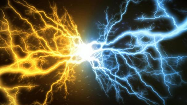 雷・電撃 エフェクト背景イラスト青に似ているイラスト素材｜無料