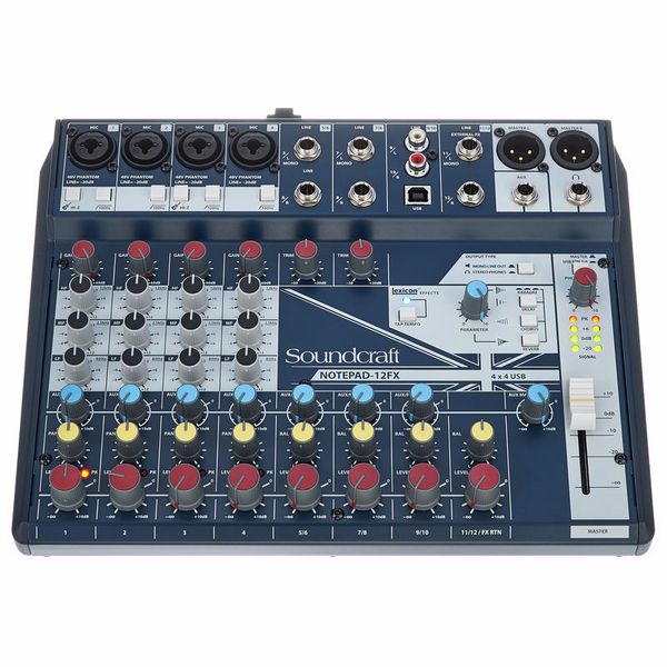 Soundcraft Notepad-12FX – United States