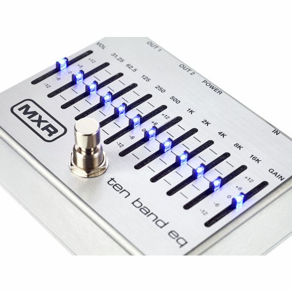 MXR 10 Band Equalizer Silver – United States