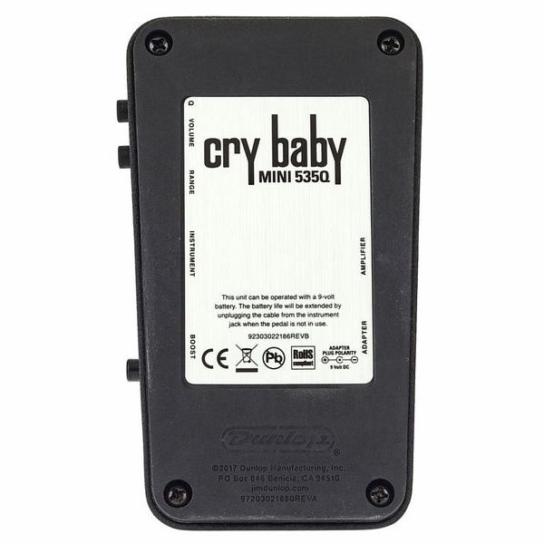 Dunlop Cry Baby Mini 535Q Wah – Norway