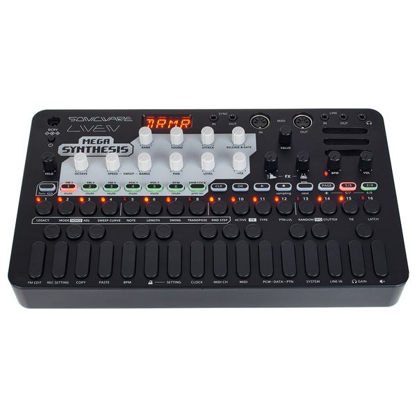 鍵盤楽器 SONICWARE LIVEN MEGA SYNTHESIS Amazon.com: Sonicware