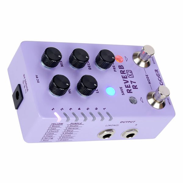 Mooer R7 X2 Reverb – United States