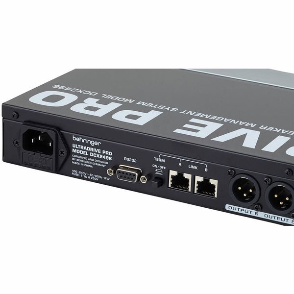 Behringer DCX2496 Ultradrive Pro – Thomann België