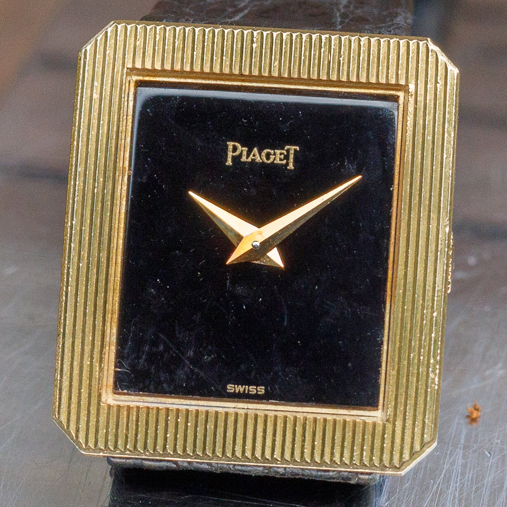PIAGET REF.4154 ONYX DIAL NEW OLD STOCK – TIMEANAGRAM
