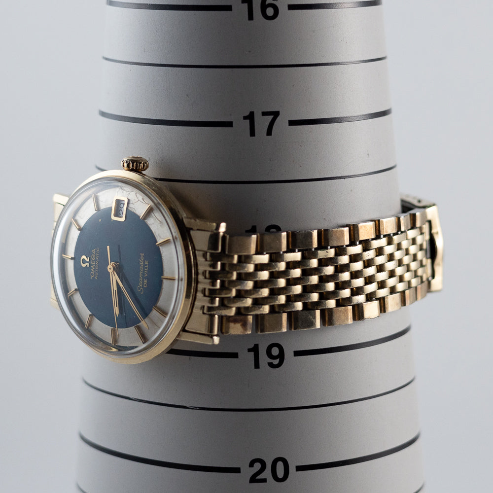 OMEGA Seamaster De Ville Ref.KM6292 Very Rare Blue Two Tone Dial