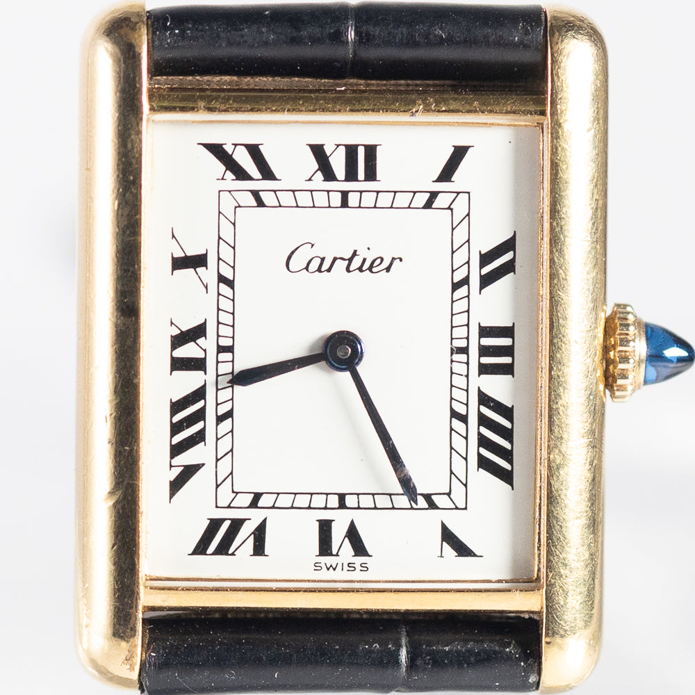 CARTIER LM Pre Must TANK for Europe Ref.15705 – TIMEANAGRAM