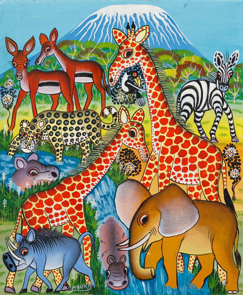 動物たち - ティンガティンガオンラインショップ