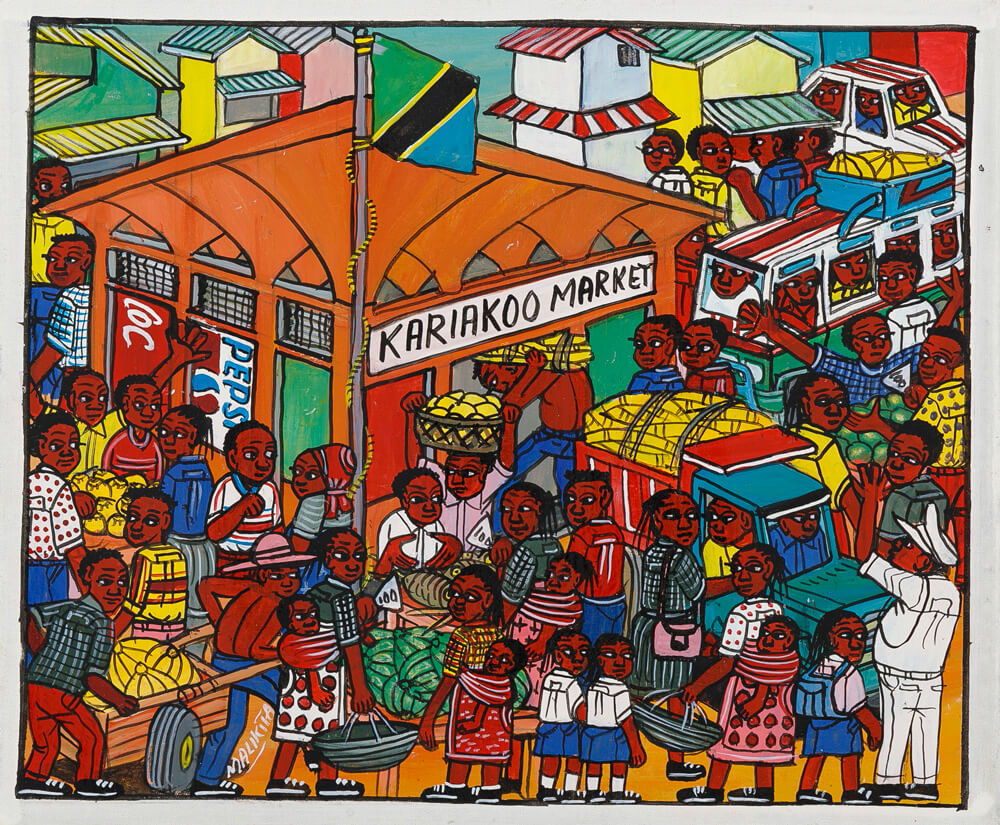 シマウマの親子/鳥 - ティンガティンガオンラインショップ