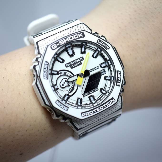 G-SHOCK】まるで漫画の世界から飛び出してきたみたい!!GA-2100MNG-7AJR