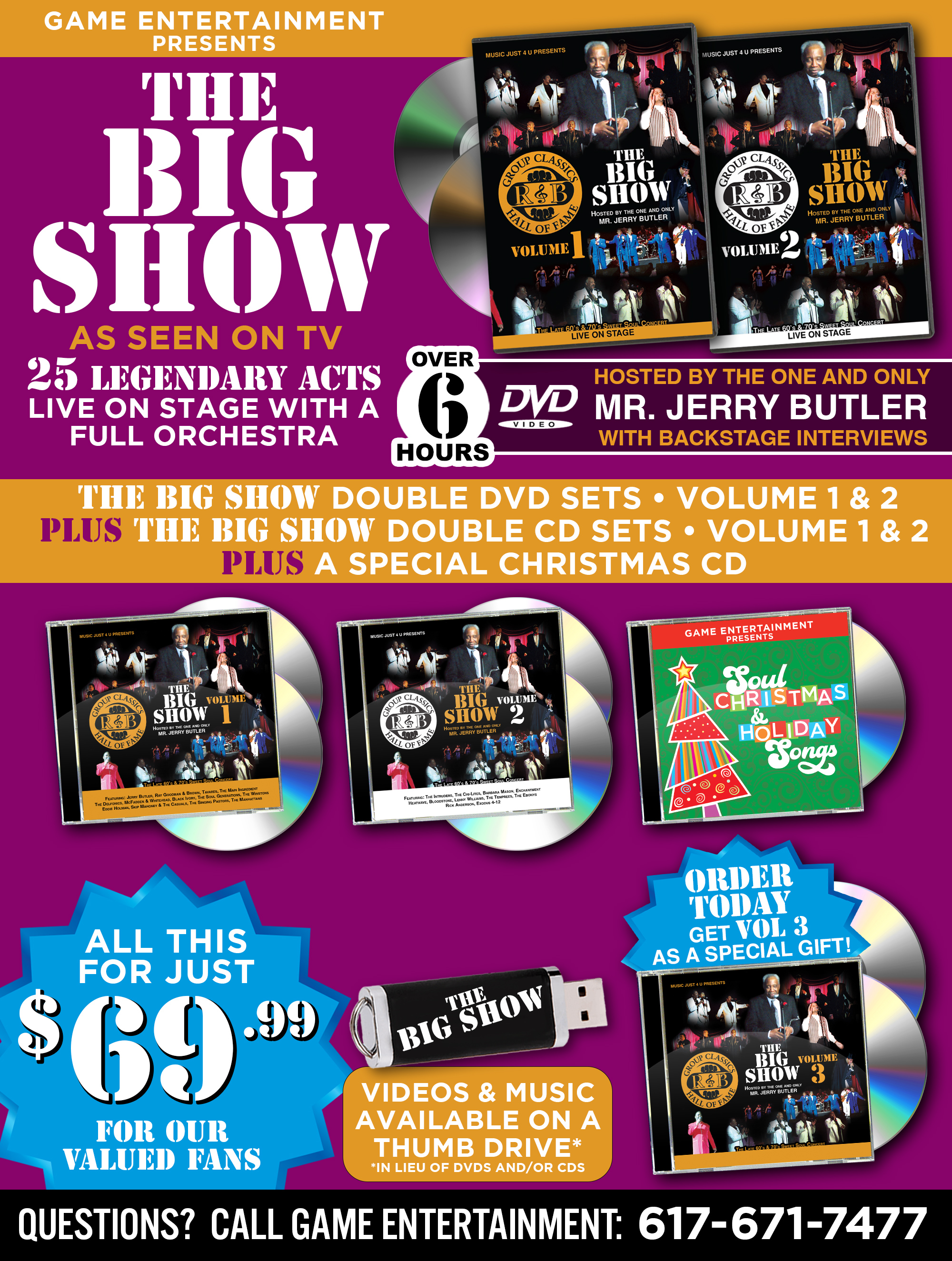 The Big Show - Complete CD & DVD Collection | Game Music Group