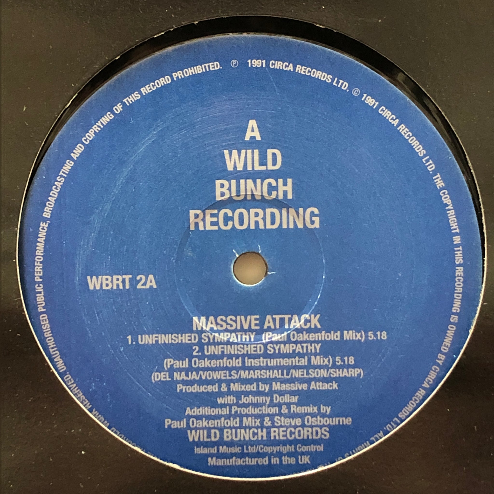 MASSIVE ATTACK / Unfinished Sympathy (WBRT 2) – TICRO MARKET