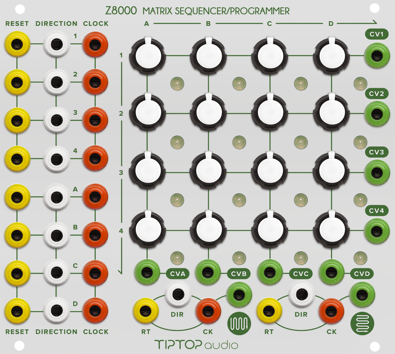 Tiptop Audio Z8000 マトリックスシーケンサー Z8000 - Tiptop Audio