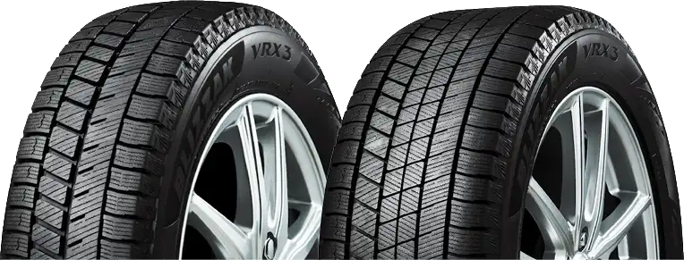 BLIZZAK VRX3 サイズ表：装着率No.1ブリザックブランド スタッドレス