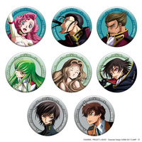 コードギアス 反逆のルルーシュ Blu-ray&DVDイラスト缶バッジ vol.1