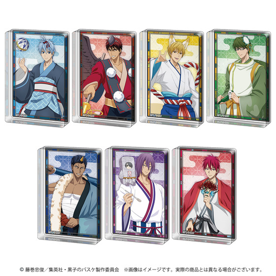 黒子のバスケ POP UP STORE -妖怪大行進- アクリルブロック(全7種