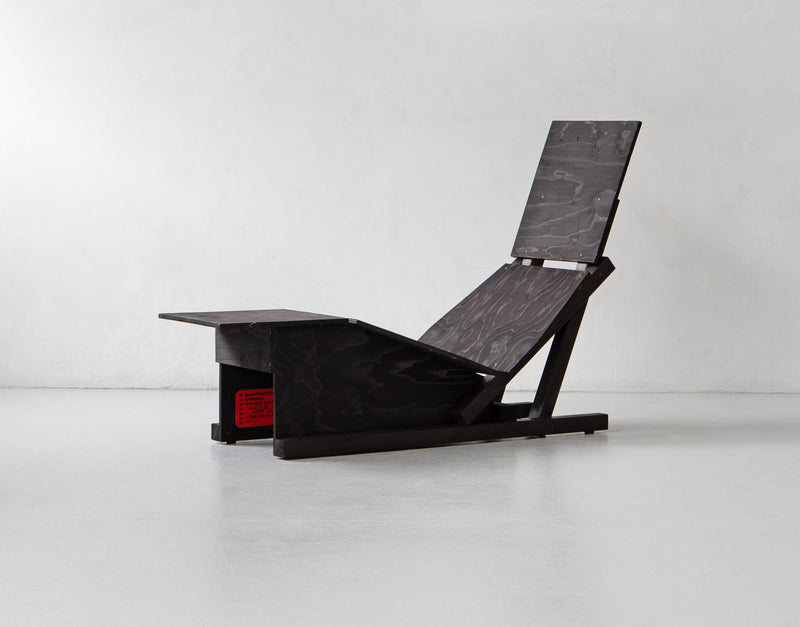 Plywood '4PM Self Build' Chaise by Mass Productions / Aram – Tom Bogle