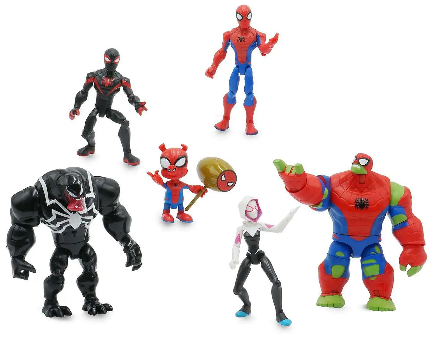 Disney Marvel Toybox Spider-Man, Spider-Ham, Ghost-Spider, Venom