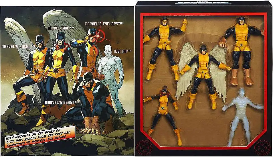 Marvel Legends All New X-Men Exclusive Action Figure 5-Pack Boxed