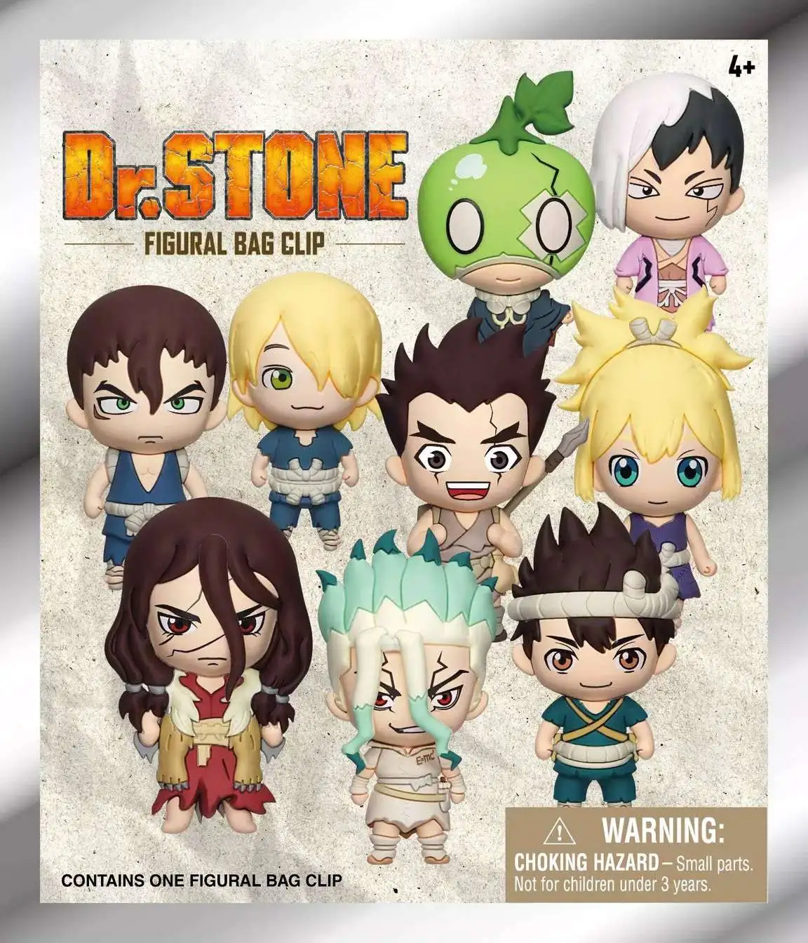 Dr. Stone 3D Figural Bag Clip Series 1 Dr. Stone Mystery Pack