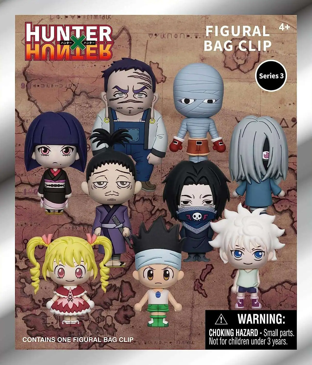 Hunter x Hunter 3D Figural Foam Bag Clip Series 3 Hunter x Hunter
