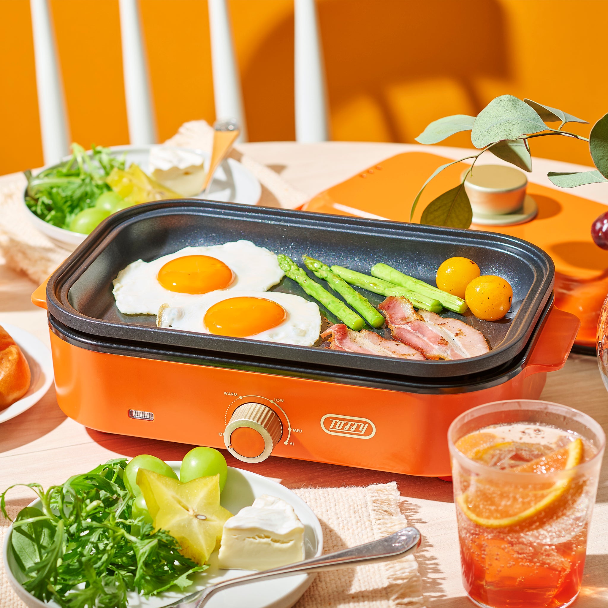 TOFFY HAPPY COLLECTION ホットプレートミニ たこ焼きプレートセット