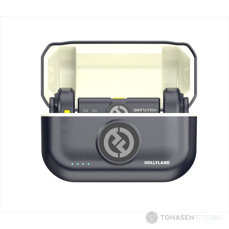 Hollyland Lark M2 with USB-C Plug (Duo,Shine Charcoal)