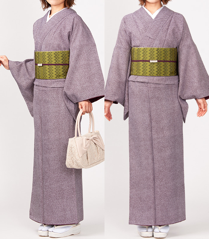 お仕立済み・袷】洗える着物（M・L） AK01 洗える小紋 【きもの都粋】