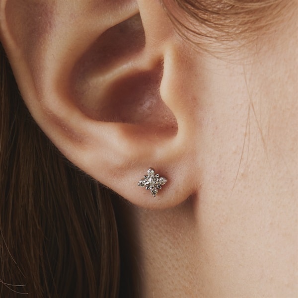 プラチナ ピアス | 152143155001 | 【公式】Canal4℃ (カナルヨンドシー)