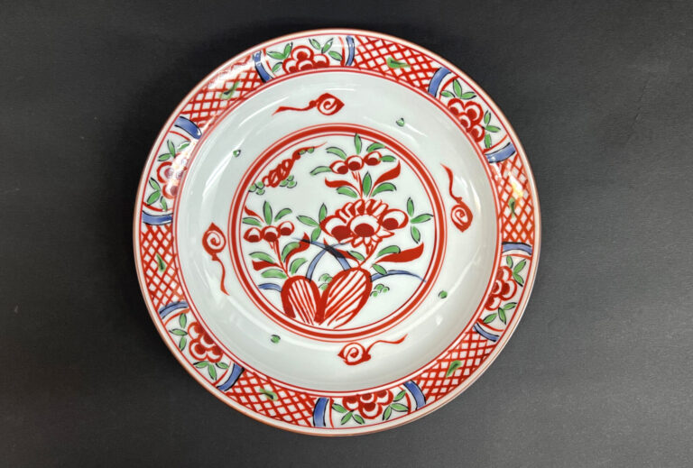 呉須赤絵 段付和皿 | 協立陶器株式会社