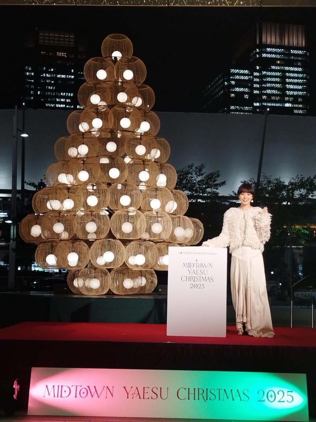 クリスマスイベント「MIDTOWN YAESU CHRISTMAS 2025」開催中（東京