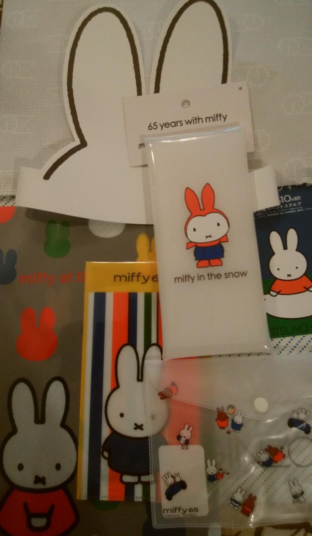 誕生65周年記念 miffy65 「ミッフィー展」が始まりましたー松屋銀座 by