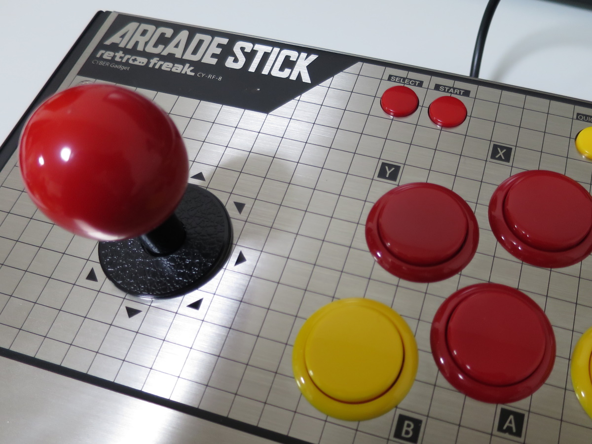 レトロフリーク用アーケードスティック（CY-RF-8） レビュー | tokui55.com