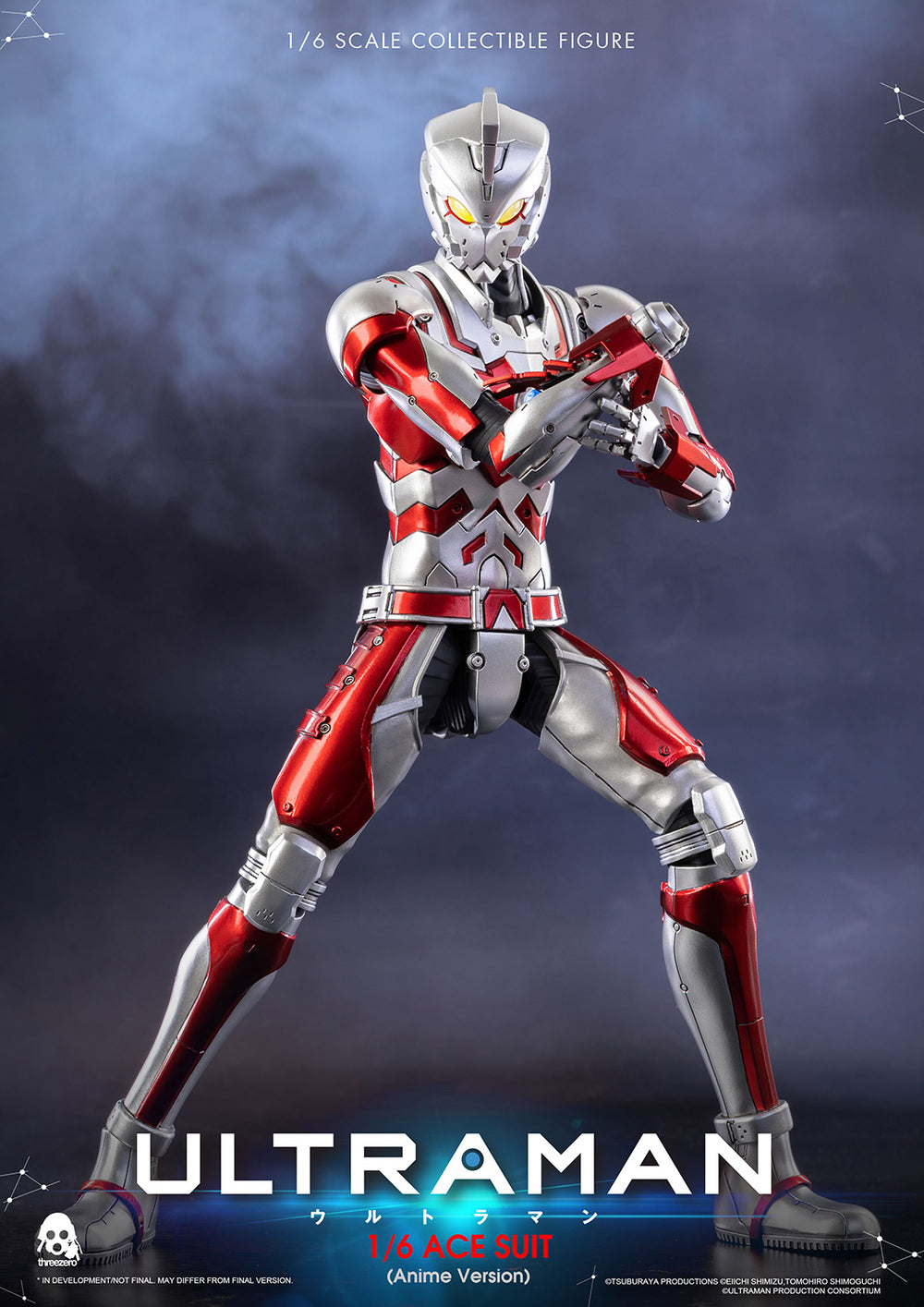 ThreeZero Ultraman Ace Suit (Anime Version) 1/6 Figure