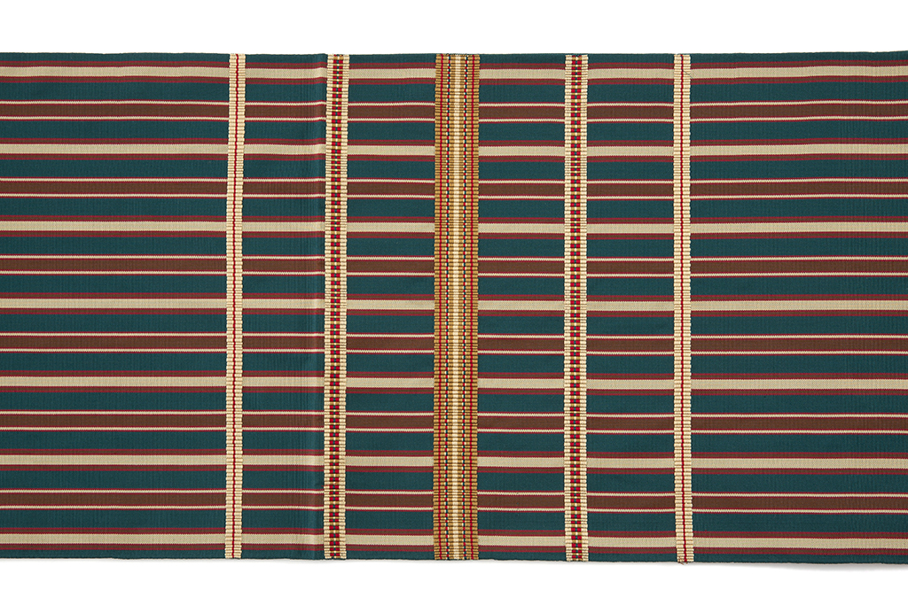 龍村平蔵製 袋帯地 「名物吉野間道」 未仕立て品 | 特選きものコレクション