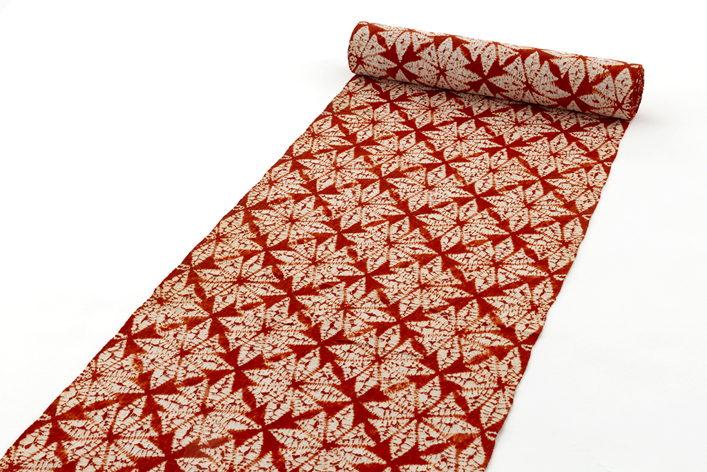 草紫堂製 南部茜染 綿着尺 未仕立て品 | 特選きものコレクション