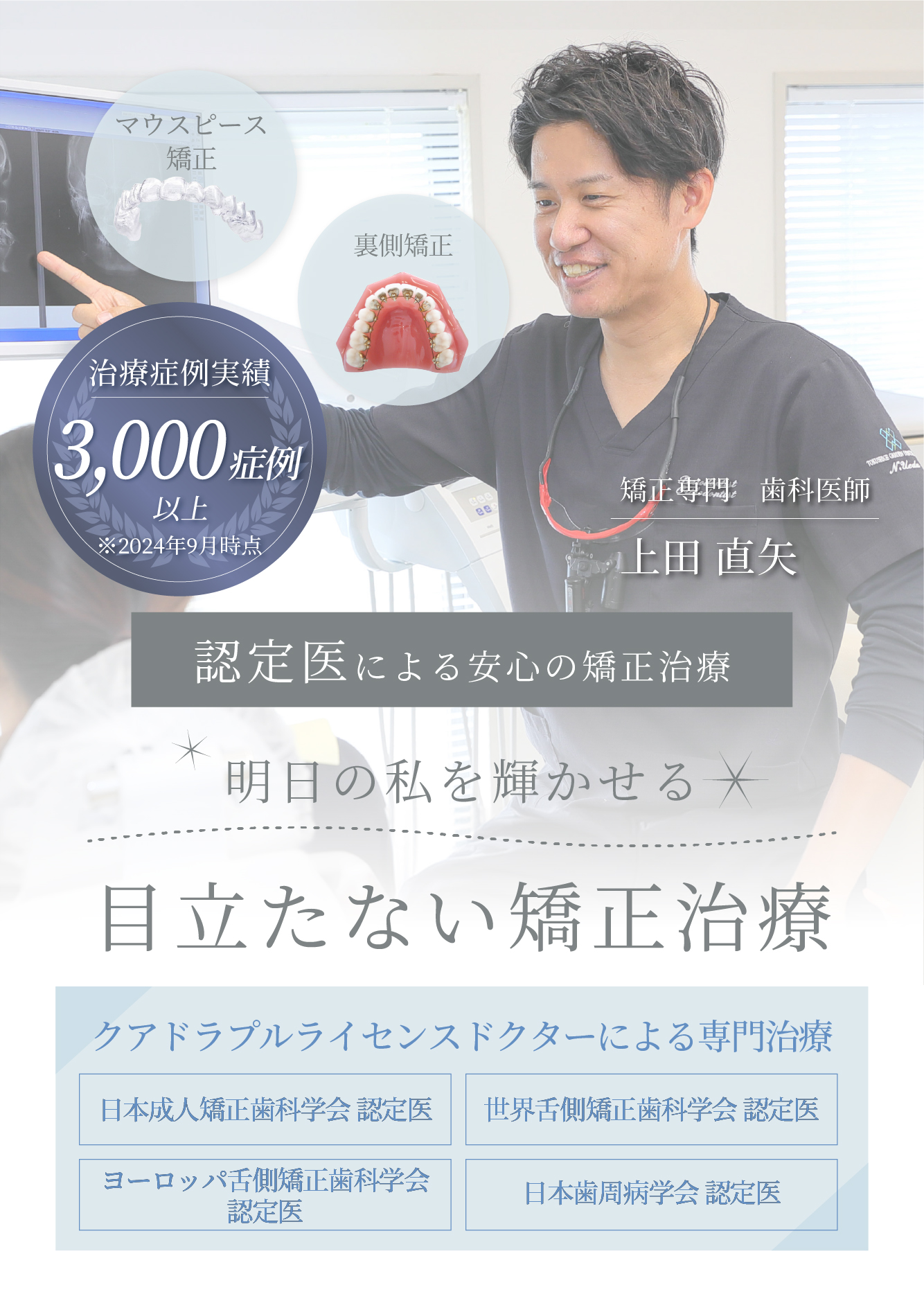 名古屋市緑区マウスピース矯正｜徳重ガーデン歯科