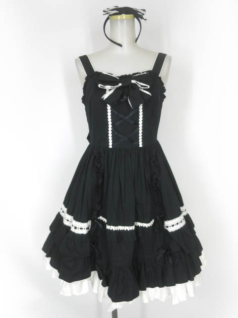 Angelic Pretty / 夢見る女の子 ジャンパースカート & カチューシャ