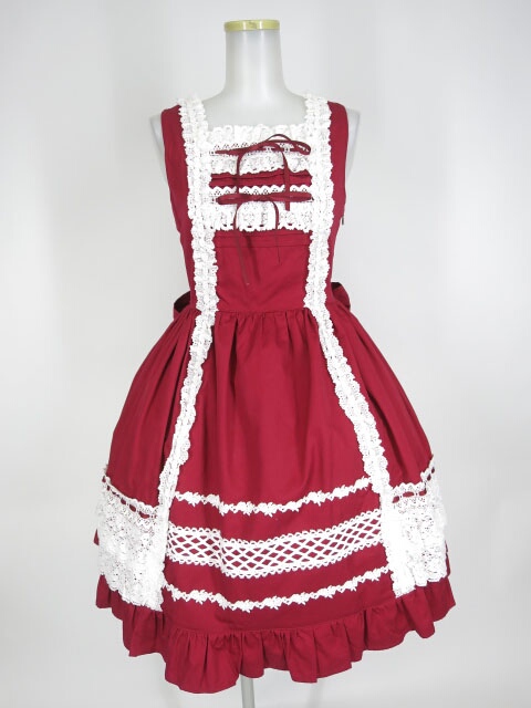 BABY, THE STARS SHINE BRIGHT / レースフリルジャンパースカート