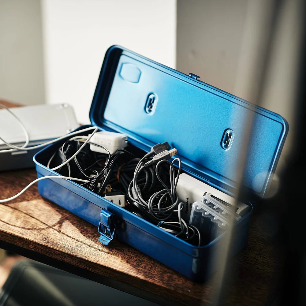 TRUSCO - Utility Box, T-320, Blue (333 x 137 x 96.5 ) – tokyobike