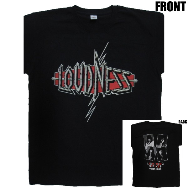 LOUDNESS】ロックTシャツ メンズ バンドTシャツ メンズ LOUDNESS